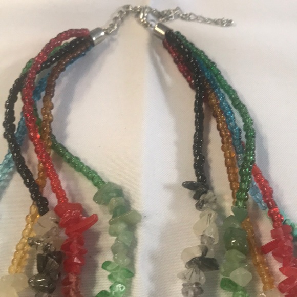 18” necklace with stones - Picture 3 of 6